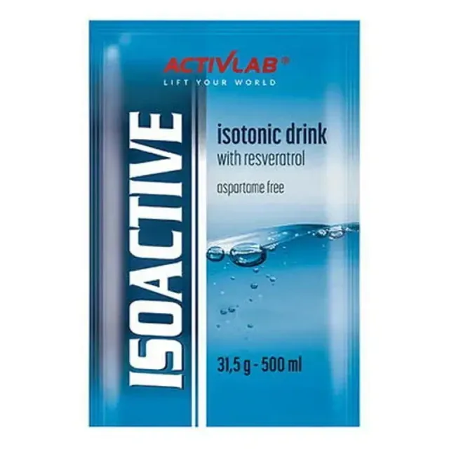 Ізотонік ActivLab Isoactive, 31.5 грам - Малина-лайм