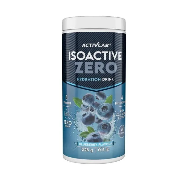 Ізотонік ActivLab Isoactive Zero, 225 грам - Чорниця