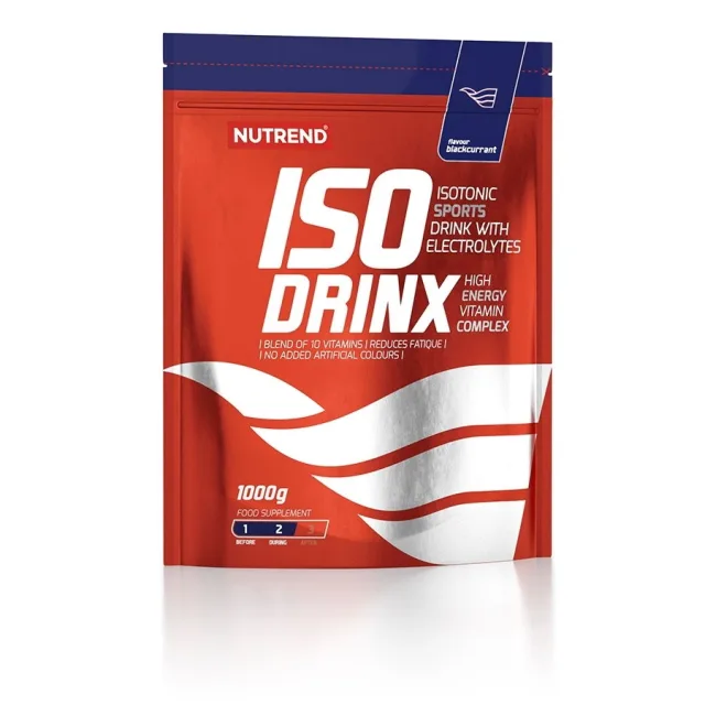 Ізотонік Nutrend IsoDrinx, 1кг - Чорна смородина