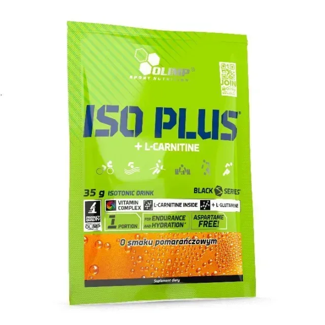 Ізотонік Olimp Sport Nutrition Iso Plus, 35 грам - Апельсин