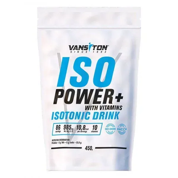 Изотоник Vansiton Iso Power+, 450 грамм - Цитрус
