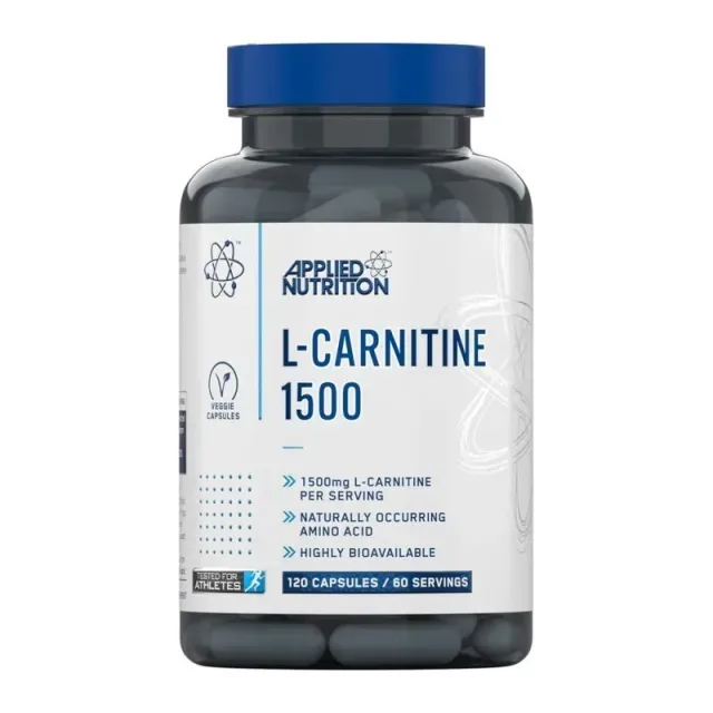 Карнітин Applied Nutrition L-Carnitine 1500, 120 капсул