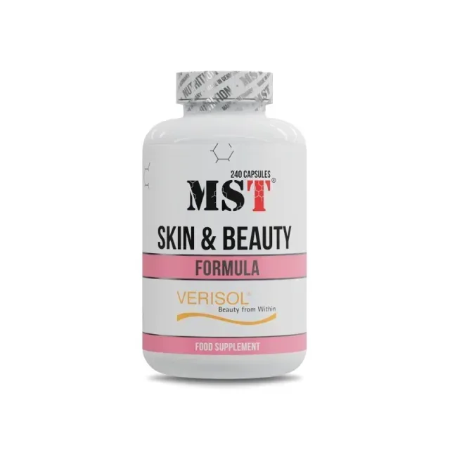 Коллагеновые пептиды MST Nutrition Skin Beauty Formula, 240 капсул