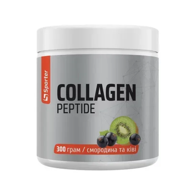 Коллагеновые пептиды Sporter Collagen Peptide, 300 грамм - Нектарин-кокос