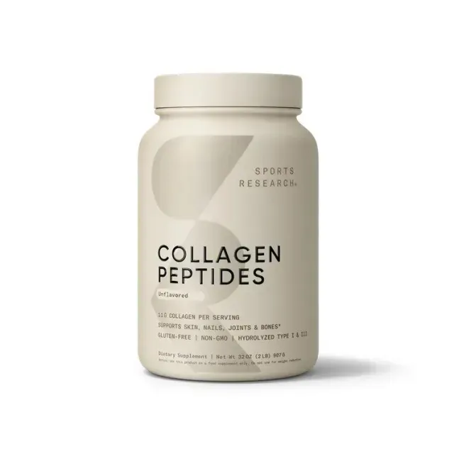 Коллагеновые пептиды Sports Research Collagen Peptides, 907 грамм