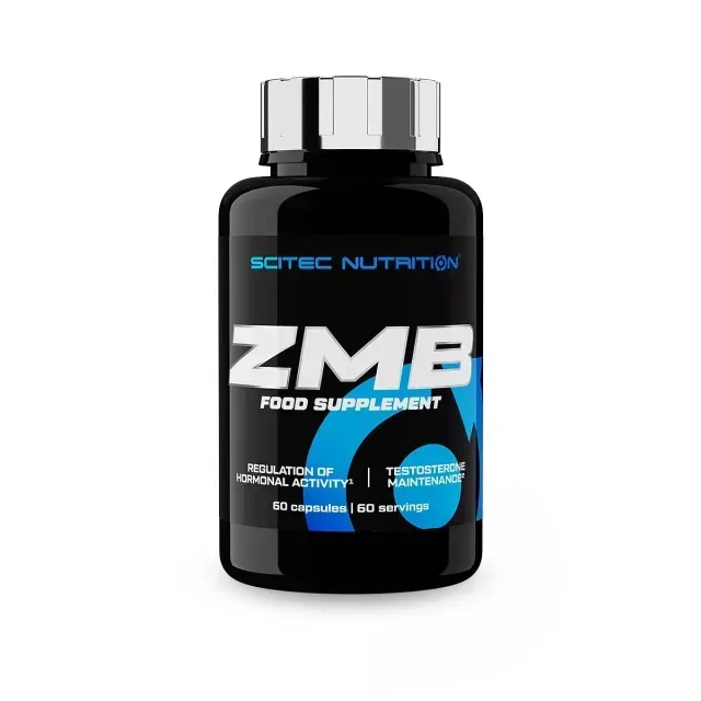 Комплекс цинк, магній, B6 Scitec Nutrition ZMB, 60 капсул