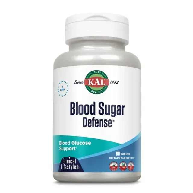 Комплекс для поддержки уровня глюкозы KAL Blood Sugar Defense, 60 таблеток