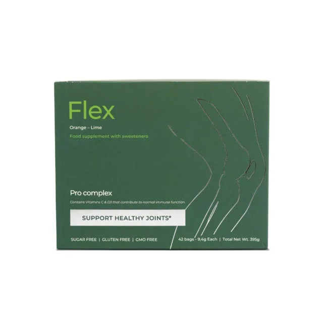 Комплекс для суглобів і зв’язок Progress Nutrition Flex Pro Complex, 42*9.4 грам - Апельсин-лайм