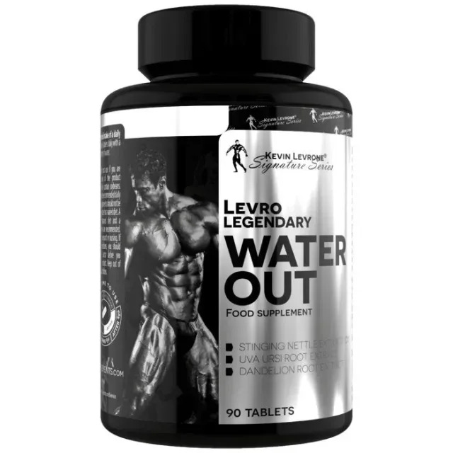 Комплекс екстрактів, вітамінів і мінералів Kevin Levrone Levro Legendary Water Out, 90 таблеток