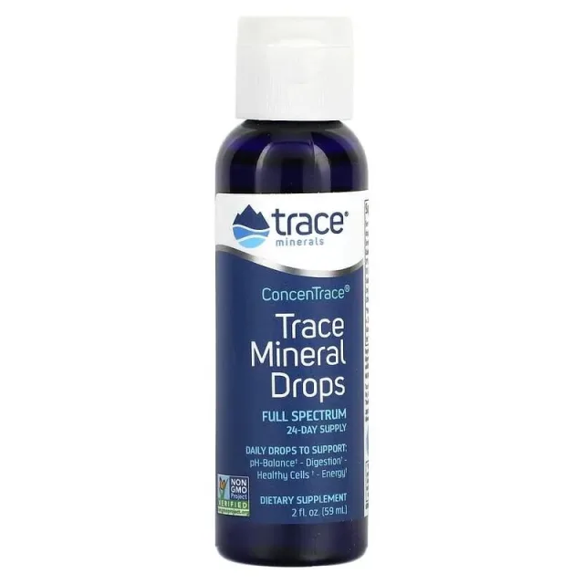 Комплекс мінералів Trace Minerals ConcenTrace Trace Mineral Drops, 59 мл