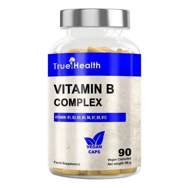 Комплекс вітамінів групи B True Health Vitamin B Complex, 60 капсул