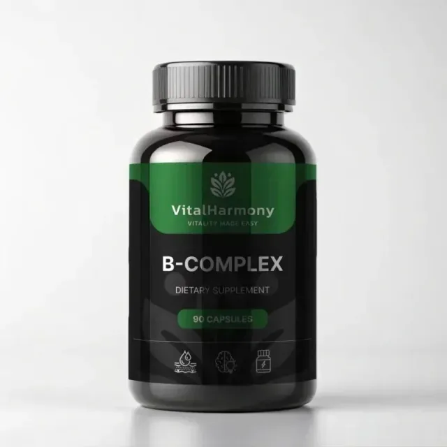 Комплекс вітамінів групи B VitalHarmony B Complex, 90 капсул
