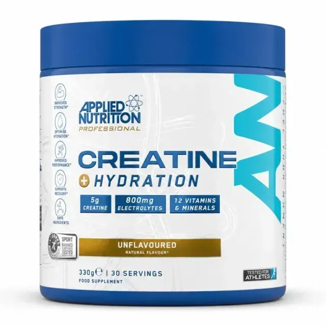 Креатин Applied Nutrition Creatine + Hydration, 30 порций - Ежевика