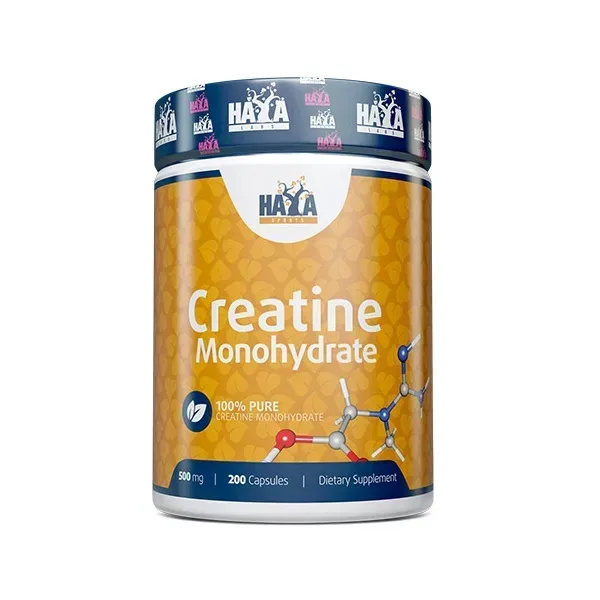 Креатин Haya Labs Sports Creatine Monohydrate 500 mg, 200 капсул