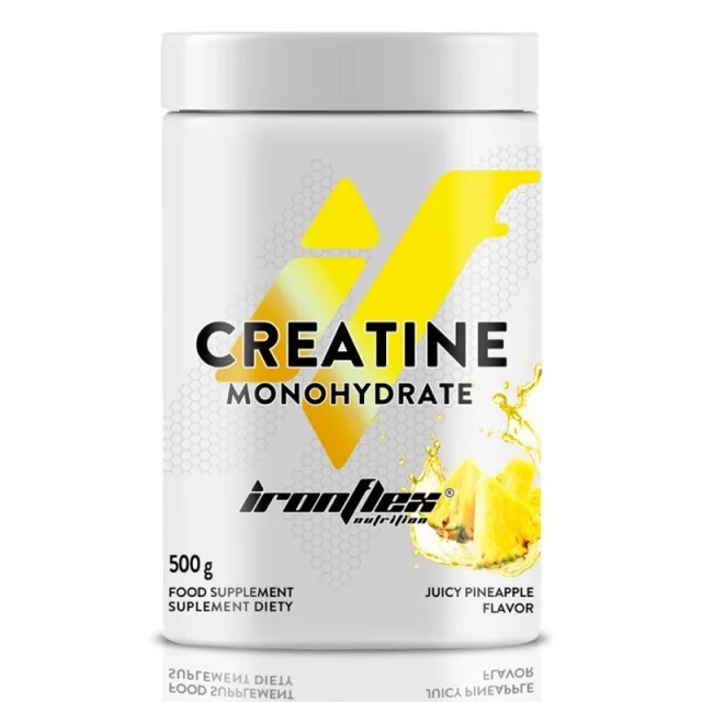 Креатин IronFlex Creatine Monohydrate, 500 грам - Ананасовий сік