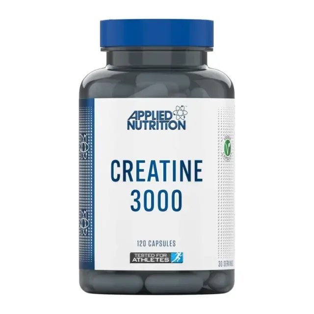 Креатин моногидрат Applied Nutrition Creatine 3000, 120 капсул