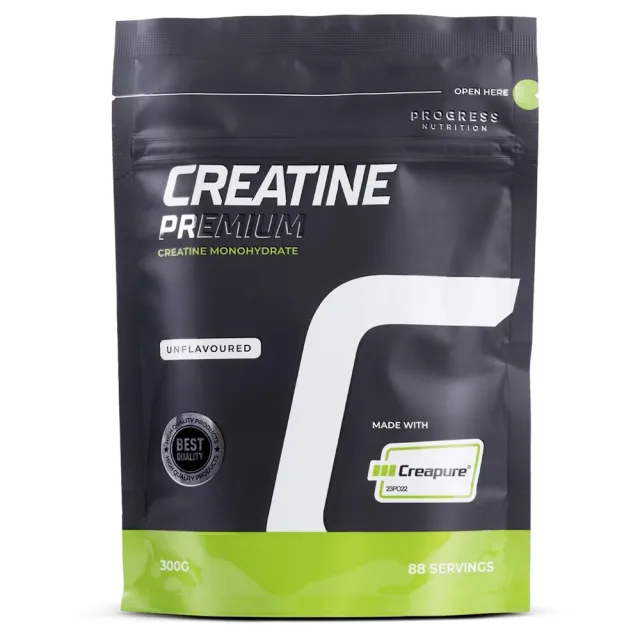 Креатин моногідрат Progress Nutrition Premium Creatine Creapure, 300 грам