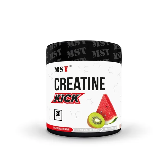 Креатин MST Nutrition Creatine Kick, 300 грам - Кавун-ківі