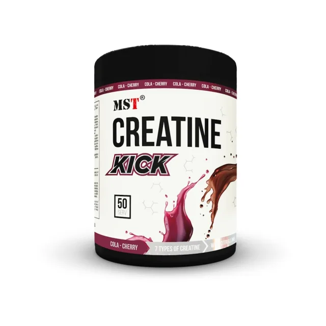 Креатин MST Nutrition Creatine Kick, 500 грамм - Вишневая кола