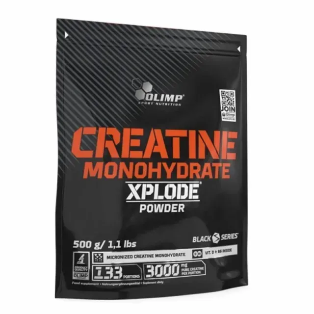 Креатин Olimp Sport Nutrition Creatine Monohydrate Xplode, 500 грам - Апельсин