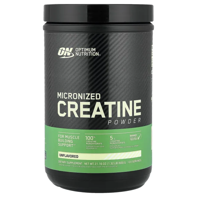 Креатин Optimum Nutrition Micronized Creatine Powder, 600 грам