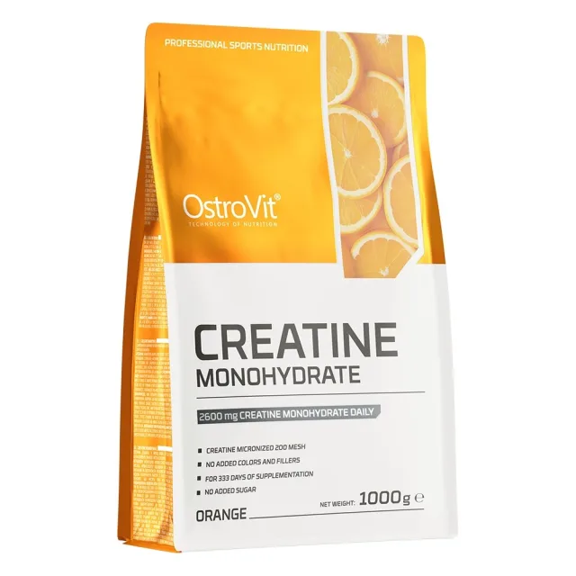Креатин OstroVit Creatine Monohydrate, 1 кг - Апельсин