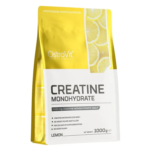 Креатин OstroVit Creatine Monohydrate, 1 кг - Лимон