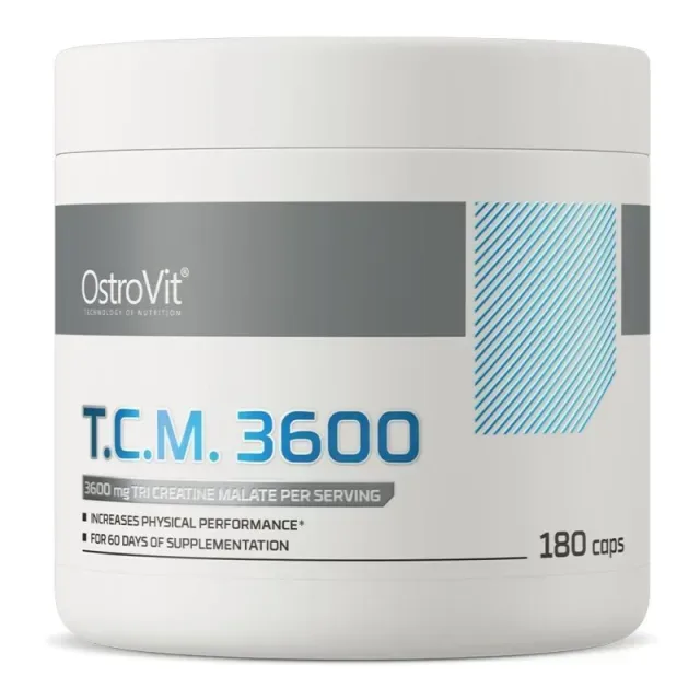 Креатин OstroVit Tri Creatine Malate 1200, 180 капсул