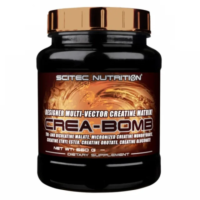 Креатин Scitec Nutrition Crea-Bomb, 660 грамм - Розовый лимонад