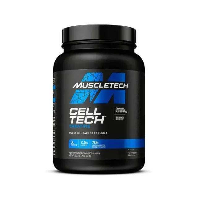 Креатиновый комплекс Muscletech Cell Tech Creatine, 2.27 кг - Тропический цитрусовый пунш