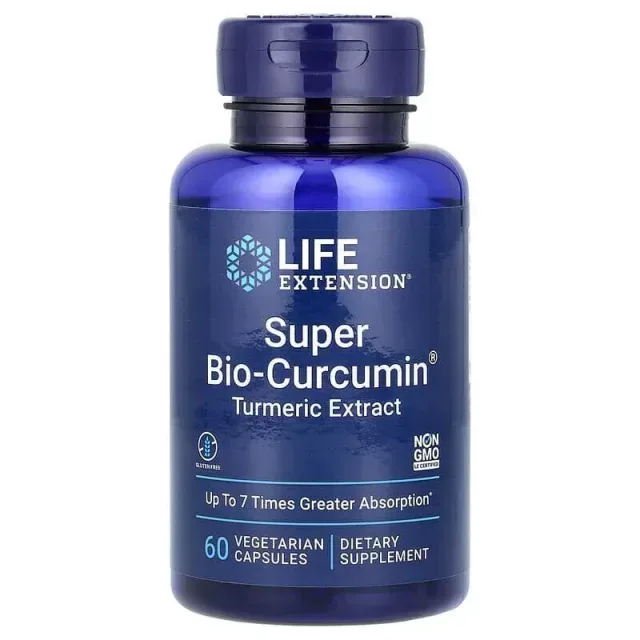 Куркумін Life Extension Super Bio-Curcumin 400 mg, 60 вегакапсул