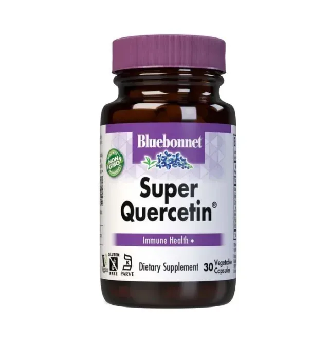 Кверцетин Bluebonnet Nutrition Super Quercetin, 30 вегакапсул для здоров'я імунної системи