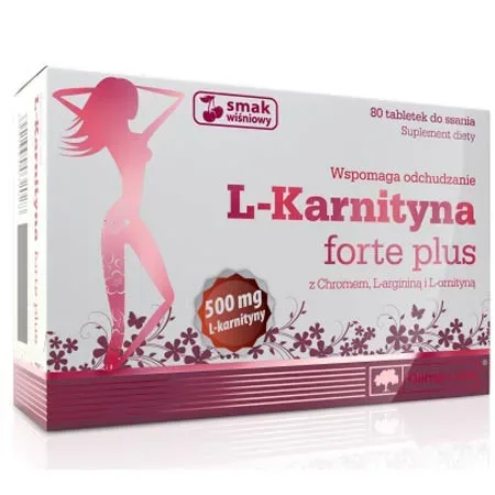 L-Carnitine Forte plus, 80 таблеток
