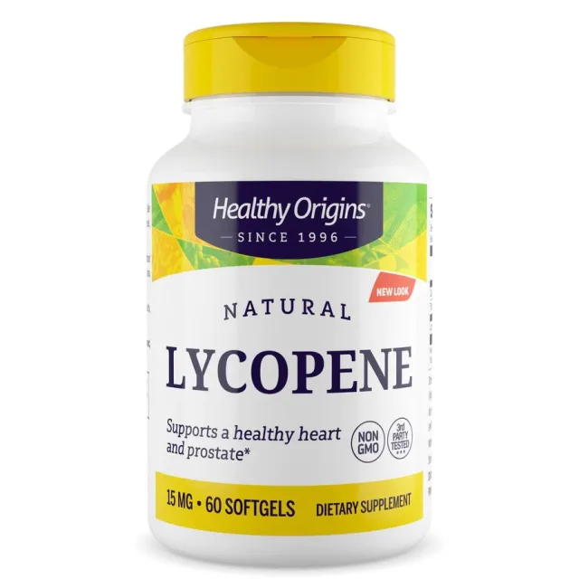 Ликопин Healthy Origins Lycopene 15 mg, 60 капсул