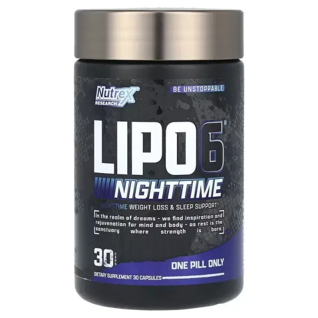Lipo-6 NightTime, 30 капсул