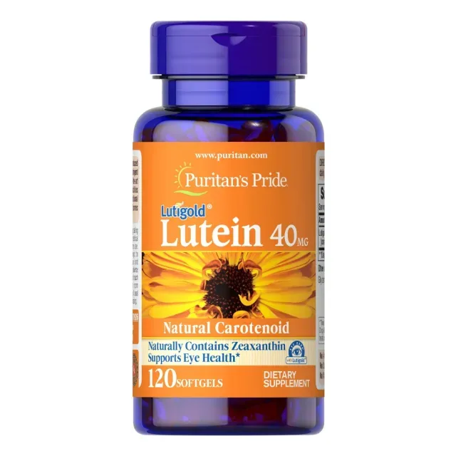 Lutein 40 mg with Zeaxanthin, 120 капсул