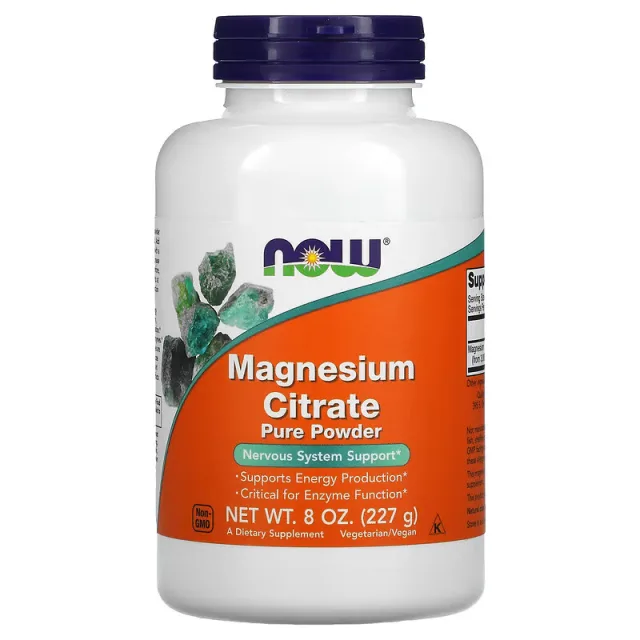Magnesium Citrate Powder, 227 грам