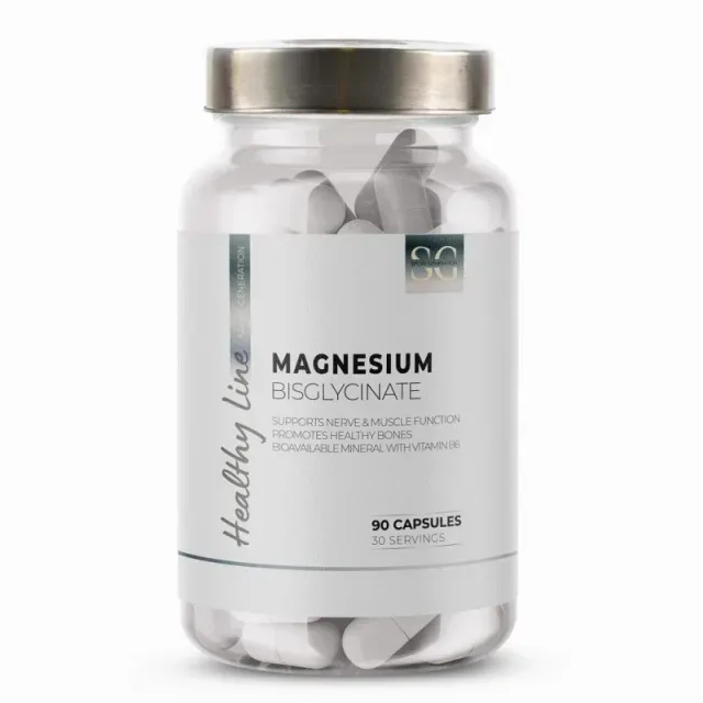 Магній бісгліцинат Sport Generation Healthy Line Magnesium Bisglycinate, 90 капсул