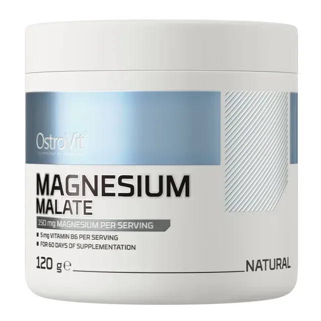Малат магнію OstroVit Magnesium Malate, 120 грам - Лайм