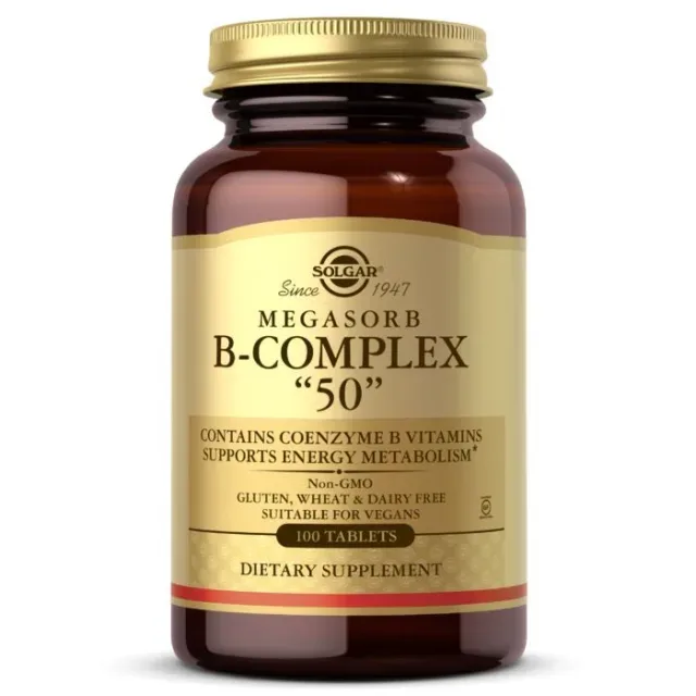 Megasorb B-Complex 50, 100 таблеток