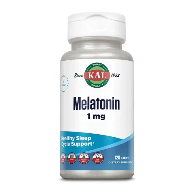 Мелатонін швидкої дії KAL Melatonin 1 mg, 120 таблеток