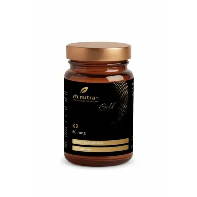 Менахінон-7 VitalHarmony Gold Vitamin K2, 30 капсул