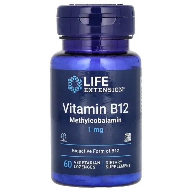Метилкобаламін Life Extension Vitamin B12 1 mg, 60 пастилки