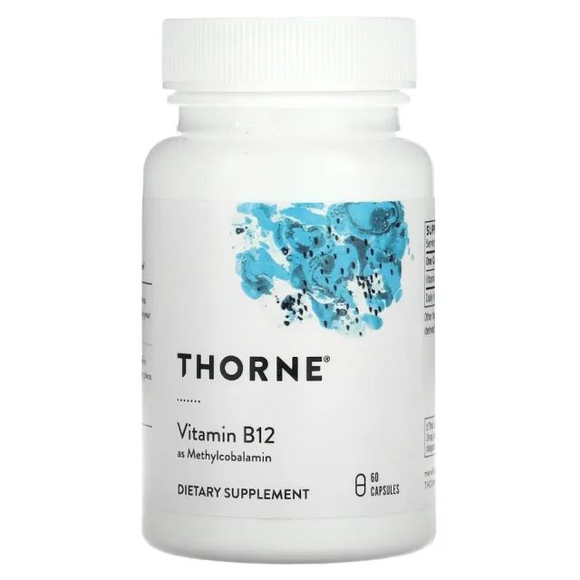 Метилкобаламін Thorne Methylcobalamin, 60 вегакапсул