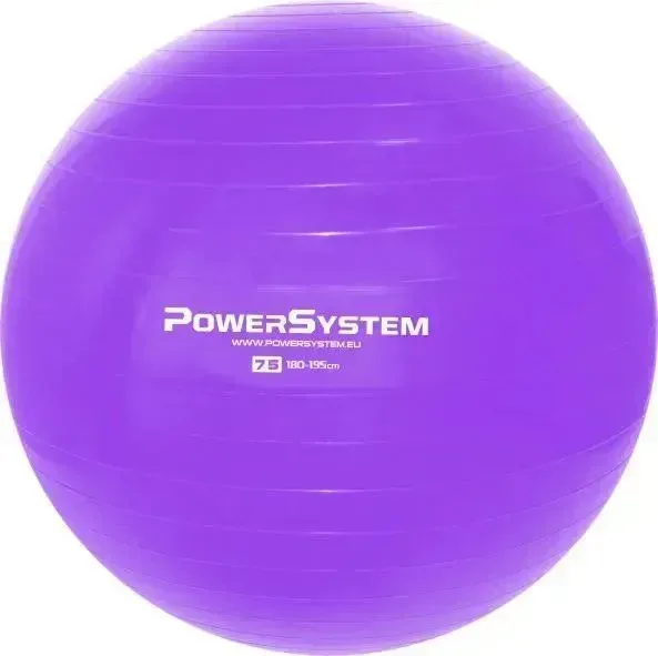 М'яч для фітнесу Power System PS-4013 75 см, Purple