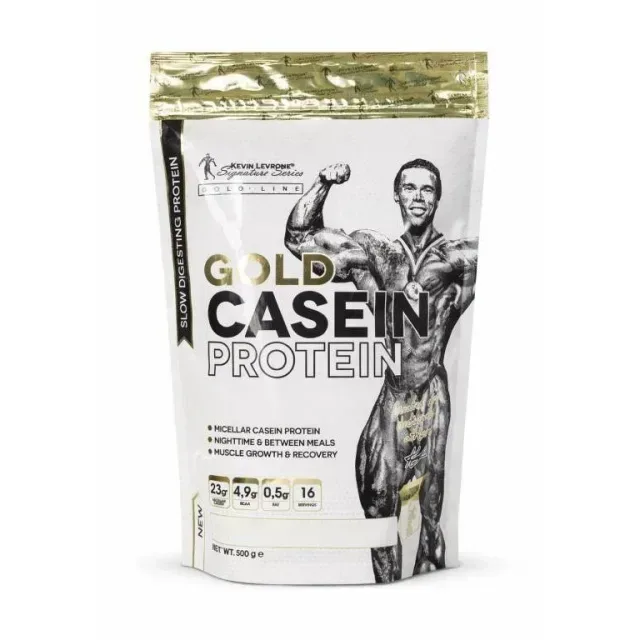 Міцелярний казеїн Kevin Levrone Gold Line Casein, 500 грам - Полуниця