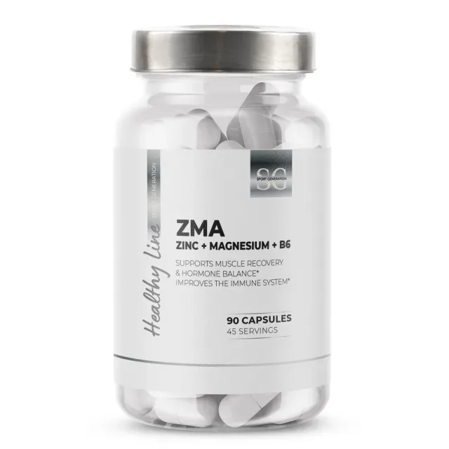 Мінеральний комплекс Sport Generation Healthy Line ZMA, 90 капсул