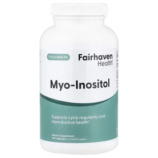 Мио-инозитол Fairhaven Health Myo-Inositol, 240 капсул для поддержания гормонального баланса
