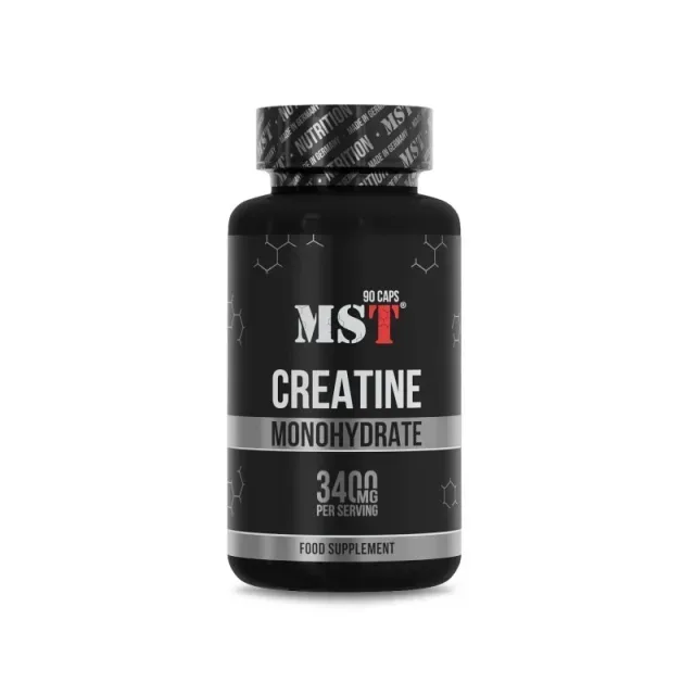 Моногідрат креатину MST Nutrition Creatine Monohydrate, 90 капсул
