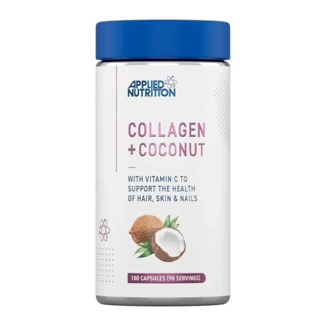 Морський колаген Applied Nutrition Collagen + Coconut, 180 капсул